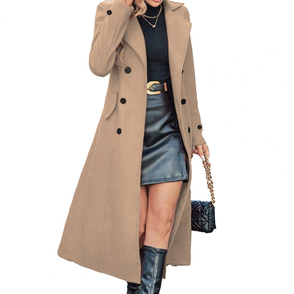 Women Winter Overcoat Women's  – обзор и цена Wool Coat Peacoat