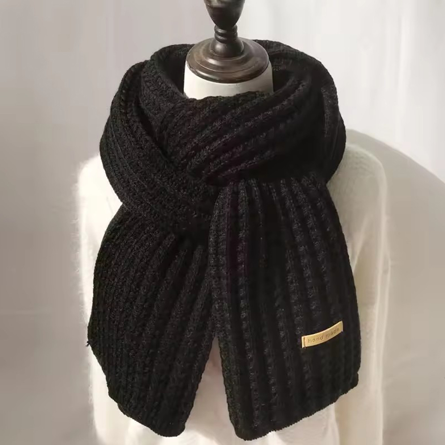 Thick Cable Knit Warm Cashmere – обзор и цена Wool Scarf Men