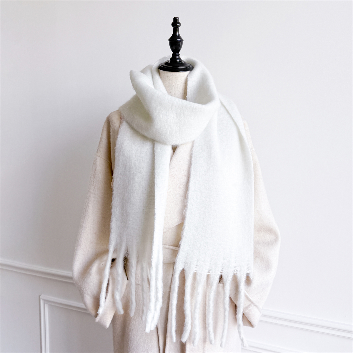 20*200cm Solid Color Thick War – обзор и цена Cashmere Pashmina Wrap
