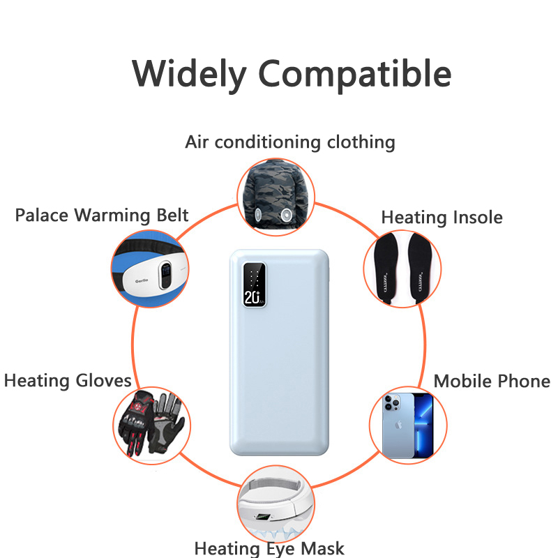 7.4V DC Heated Vest Power Bank – обзор и цена Heated Vest Battery
