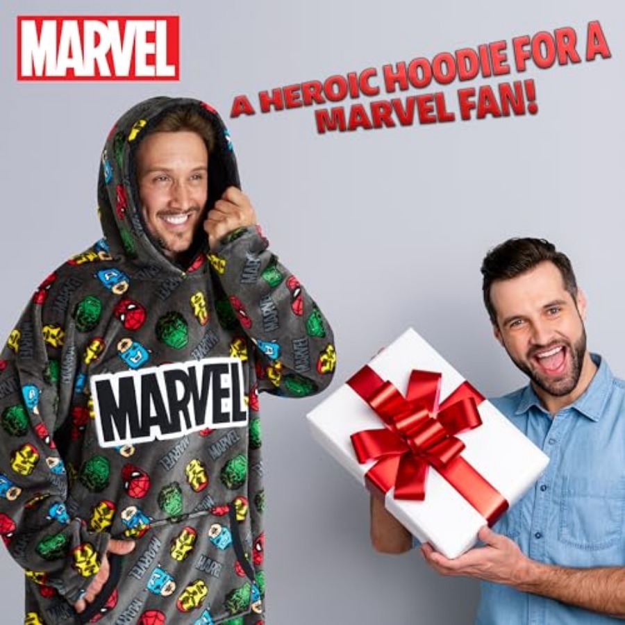 Avengers Blanket Hoodie for Me – обзор и цена Sherpa Hoodie Fleece