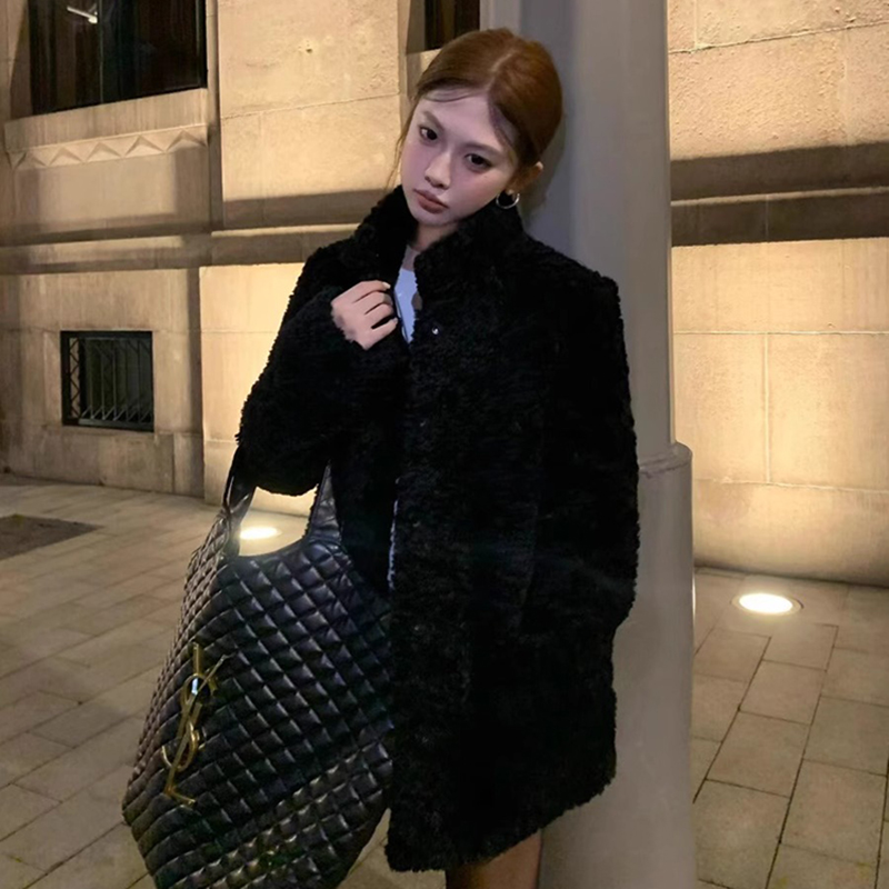 Lamb Wool Jacket Coat Woman Wa – обзор и цена Wool Coat Peacoat