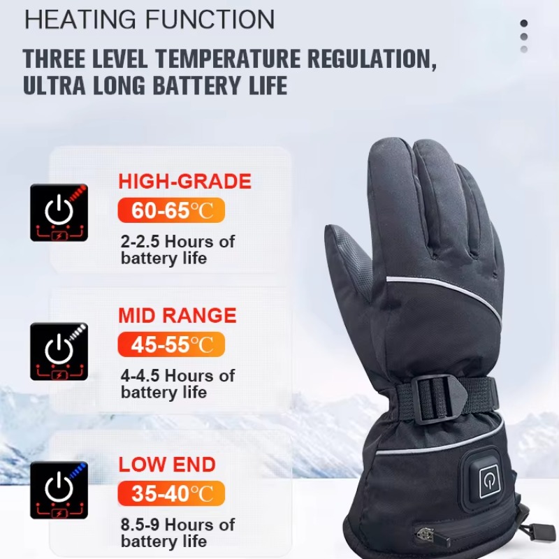 Snowboard Touchscreen Heat Win – обзор и цена Touch Screen Gloves