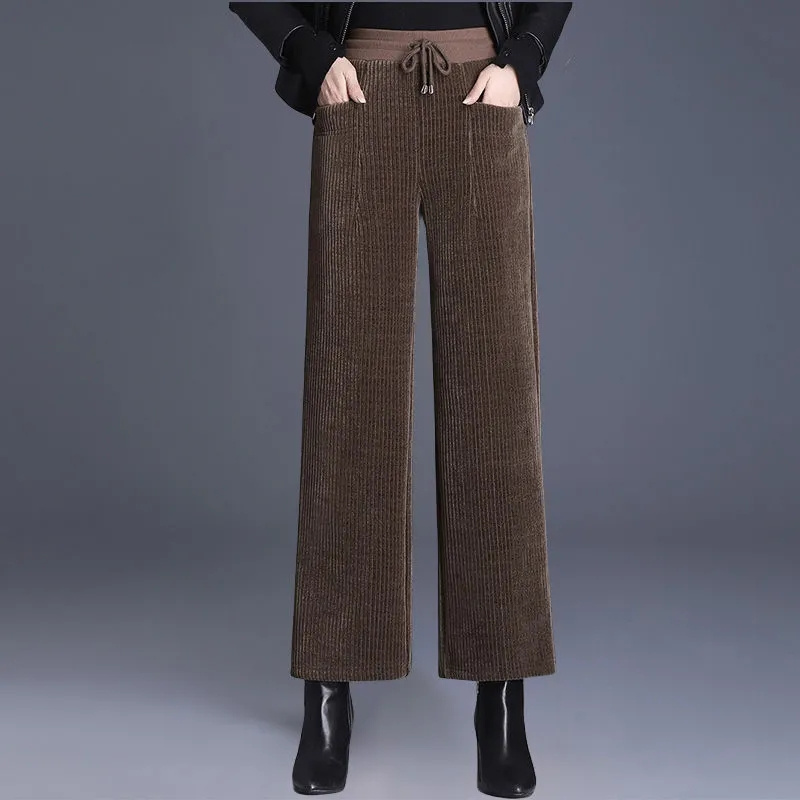 Autumn Winter Corduroy Wide Le – обзор и цена Corduroy Pant Warm