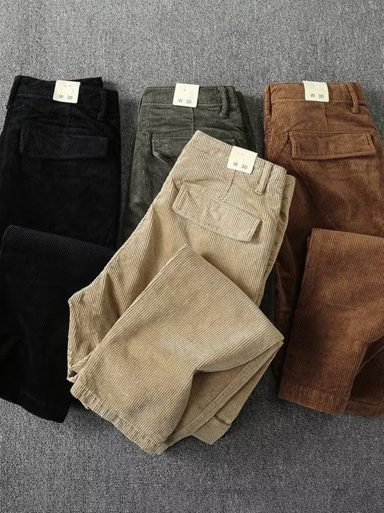 Spring and Autumn New Fashion  – обзор и цена Corduroy Pant Warm