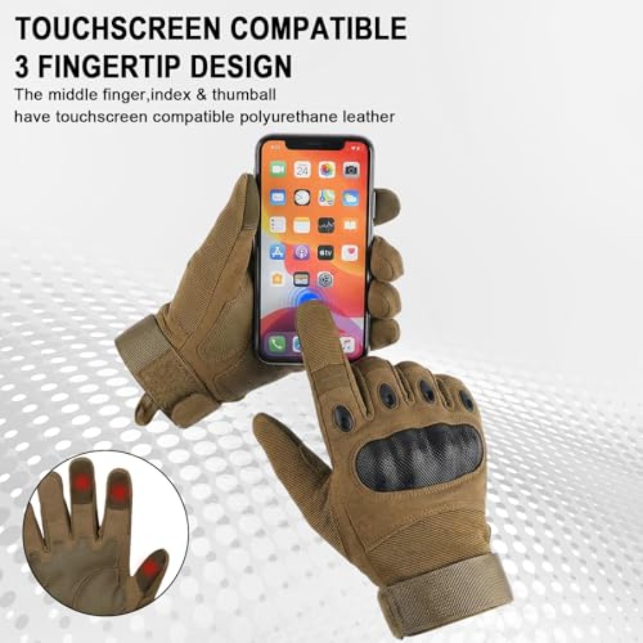 Utility Gloves for Men, Motorc – обзор и цена Touch Screen Gloves