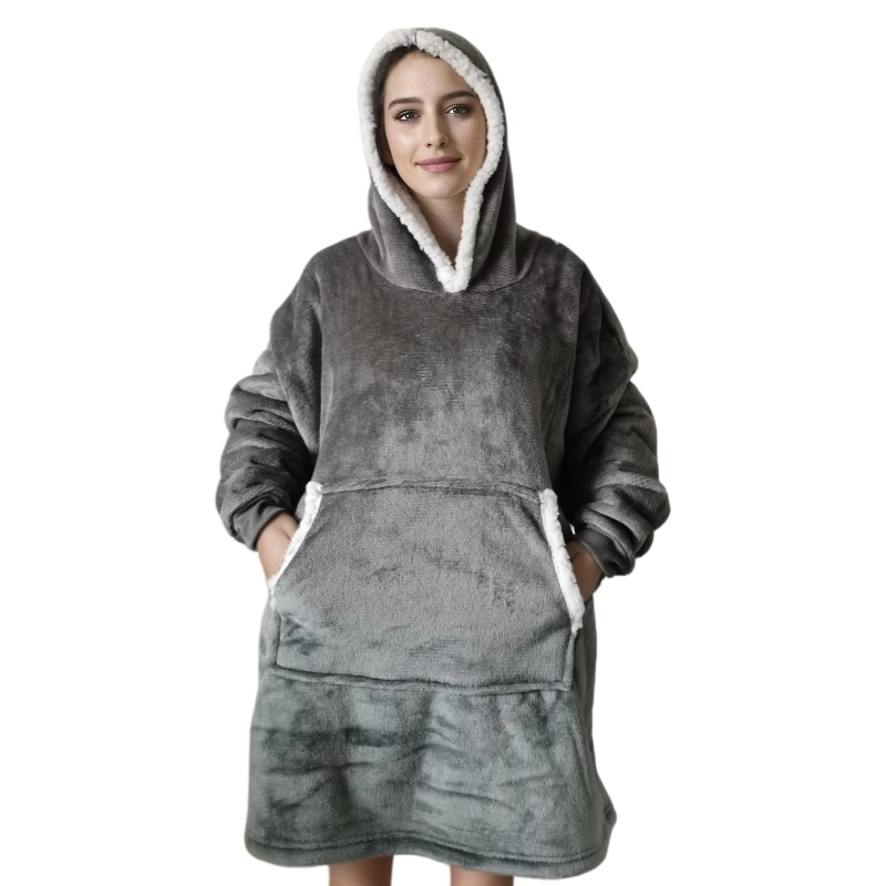 Wearable Adult Super Soft Flan – обзор и цена Sherpa Hoodie Fleece