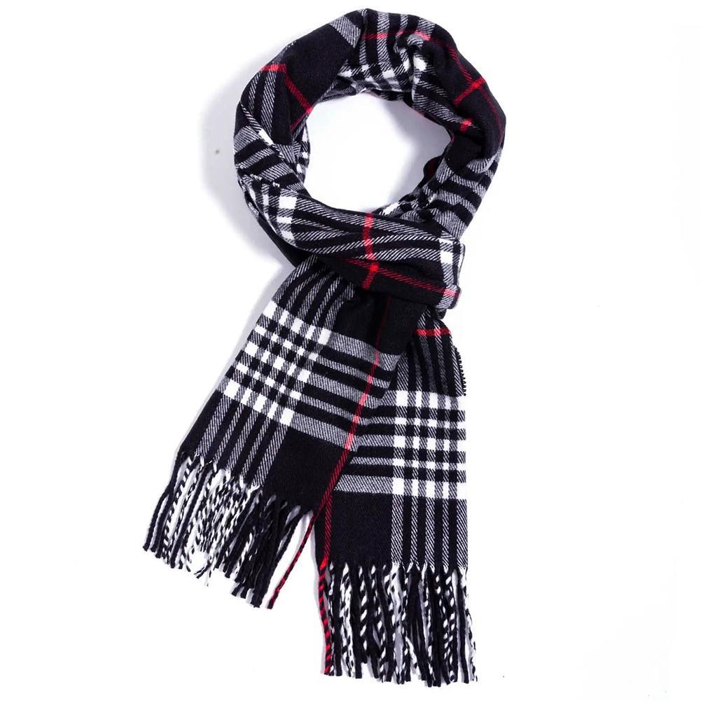 British Style Winter Scarves F – обзор и цена Wool Scarf Men