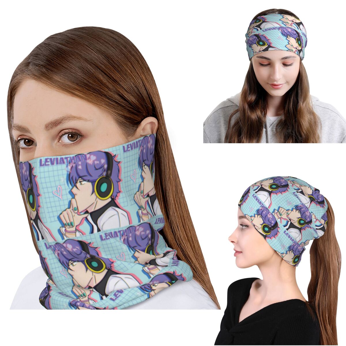 Leviathan From Obey Me Bandana – обзор и цена Knit Beanie Hat Warm