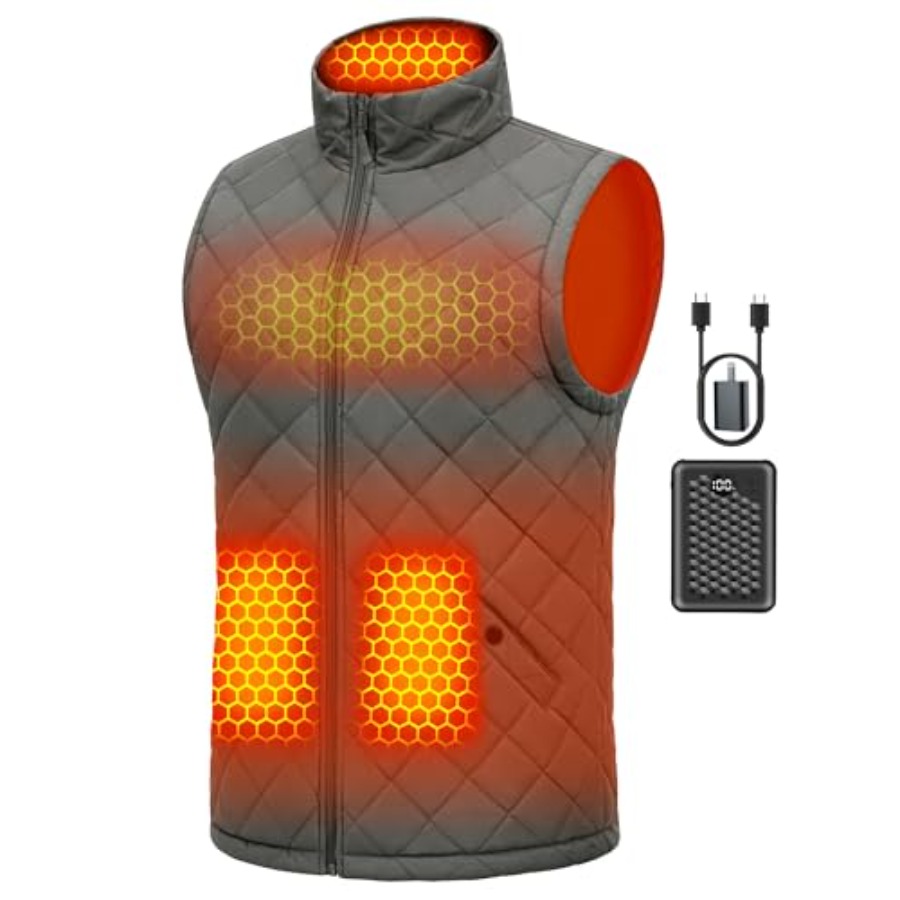 Wulcea Graphene Heated Vest Fo – обзор и цена Heated Vest Battery
