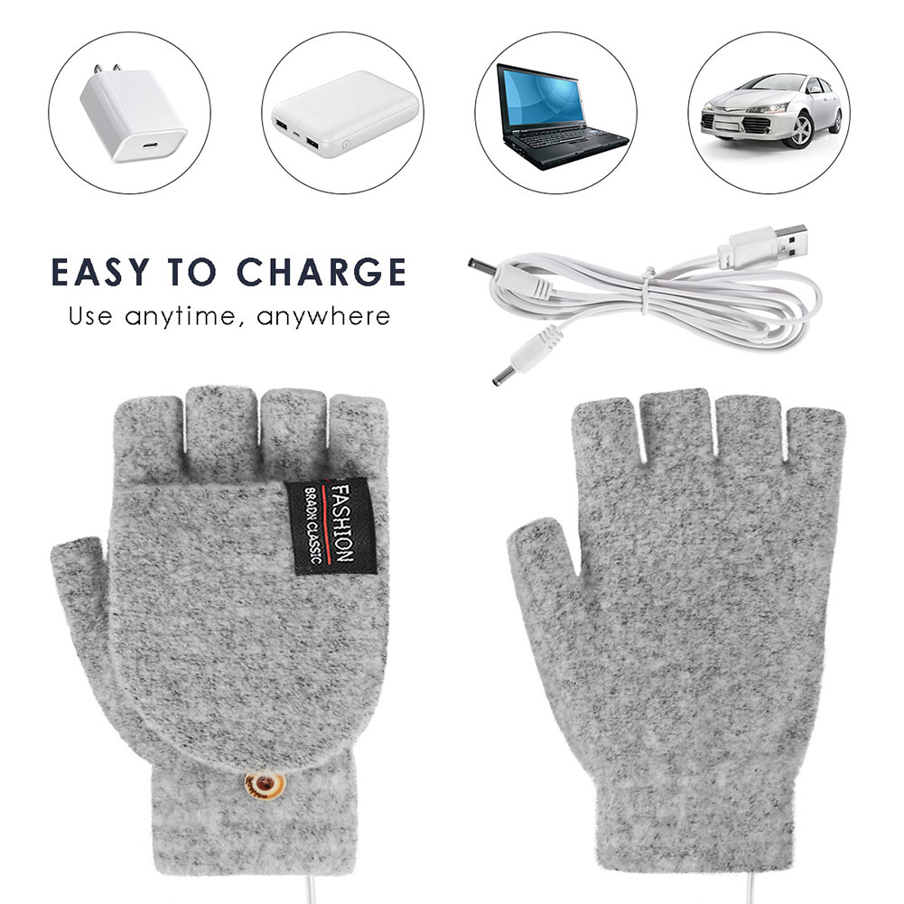 USB Electric Heated Gloves Adj – обзор и цена Hand Warmer Electric