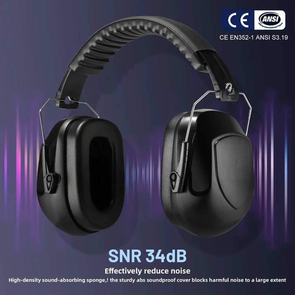 Heavy Duty ABS Soundproof Earm – обзор и цена Earmuffs Foldable