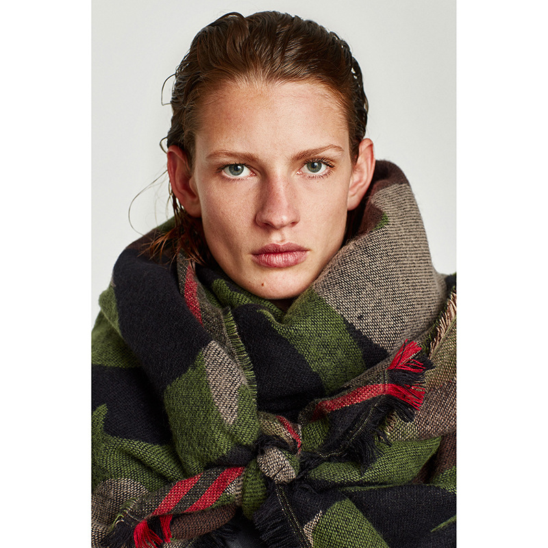 Camouflage Leopard Print Echar – обзор и цена Cashmere Pashmina Wrap