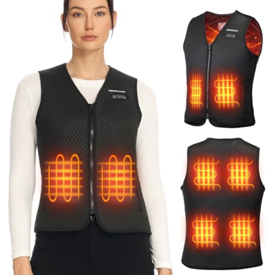 KEMIMOTO Womens Heated Vest El – обзор и цена Heated Vest Battery