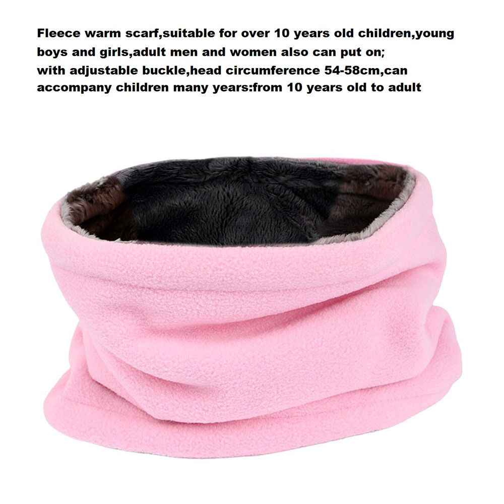 Winter Warm Plush Fleece Girl  – обзор и цена Neck Gaiter Fleece