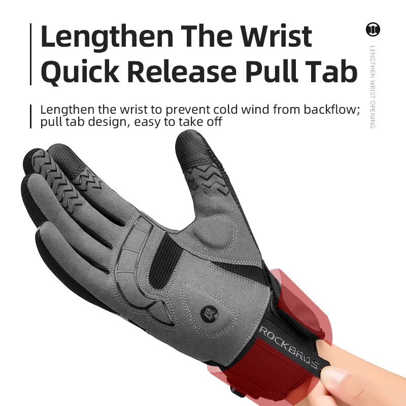 ROCKBROS Heated Winter Glove C – обзор и цена Touch Screen Gloves
