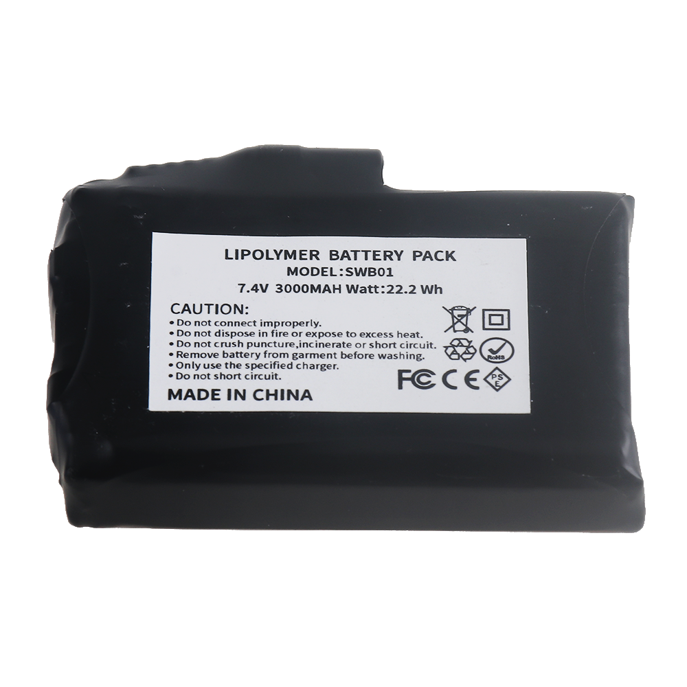 7.4V 3000mah Li-Polymer Batter – обзор и цена Heated Vest Battery