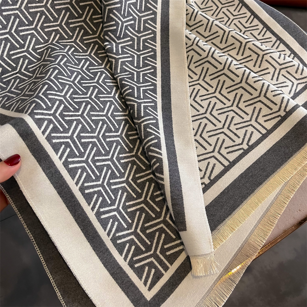 Luxury Cashmere Stripe Scarf W – обзор и цена Cashmere Pashmina Wrap