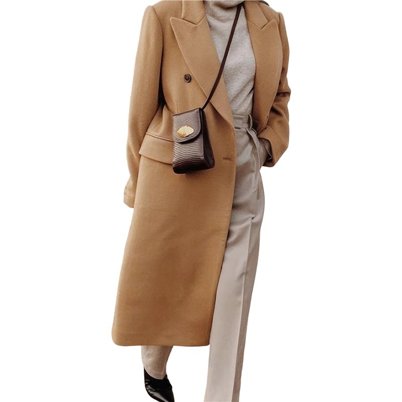 A24F-Womens Long Wool Coats Fa – обзор и цена Wool Coat Peacoat