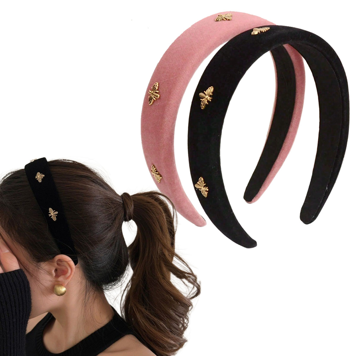 Little Bee Black Velvet Headba – обзор и цена Winter Headband Fleece