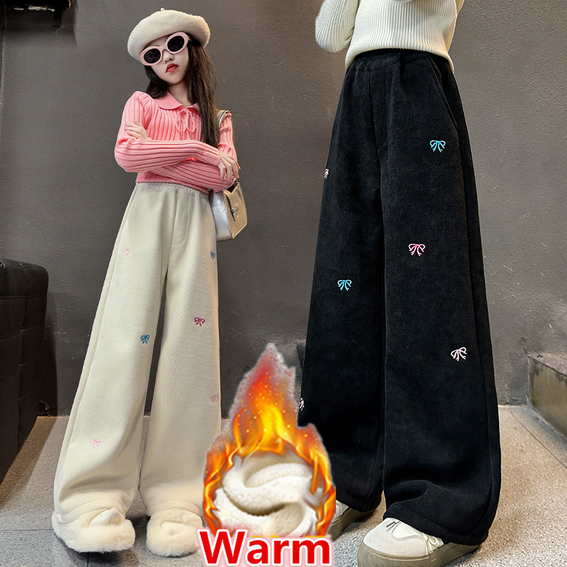 New Winter Children Warm Fleec – обзор и цена Corduroy Pant Warm