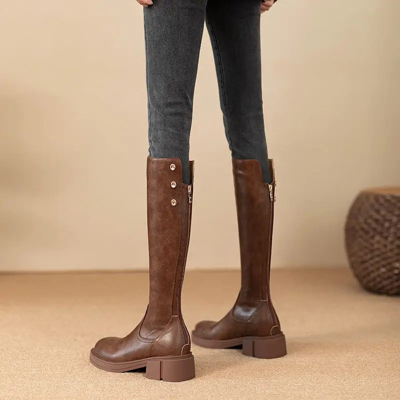 Autumn Winter Middle Heel Ladi – обзор и цена Waterproof Winter Boot